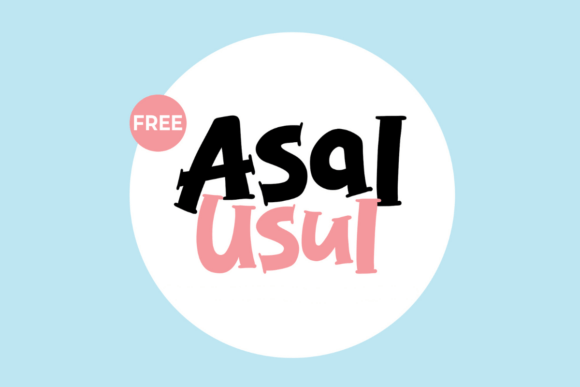 Asal Usul: The Modern Cute Typeface for Polished Branding