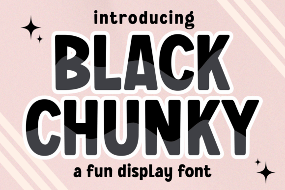 Black Chunky: The Bold Typeface That Transformed My Small Business Brand