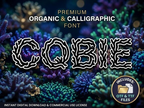 Cobie: A Premium Organic Display Font for Modern Web Design
