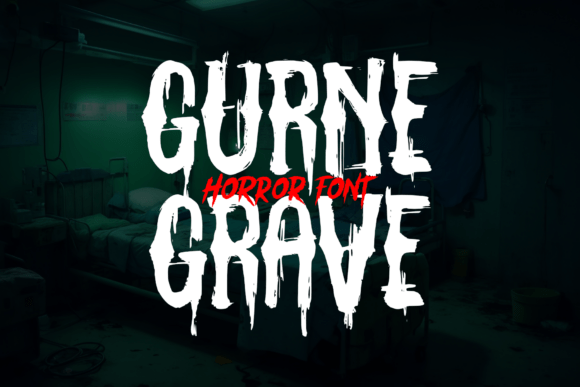 Gurne Grave: A Horror Typeface for Editorial Design