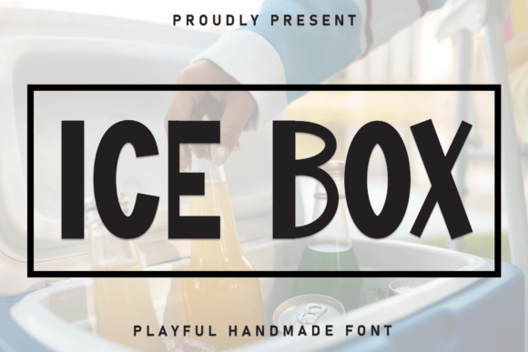 Ice Box Display Font for Warm Brand Campaigns