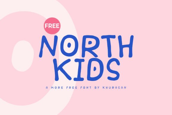 North Kids: The Playful Typeface for Handcrafted Brand Identity