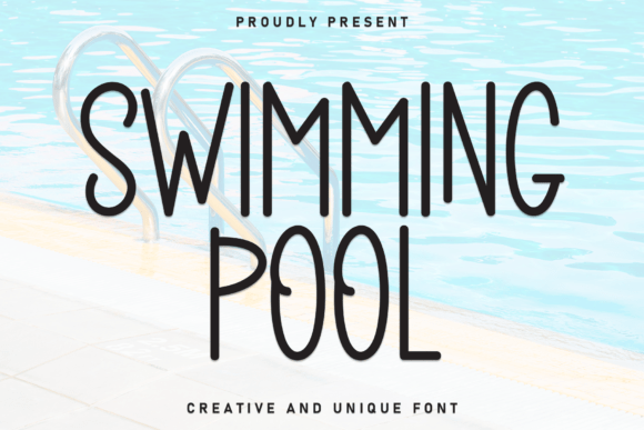 Swimming Pool: A Vibrant Display Font for Modern Web Design