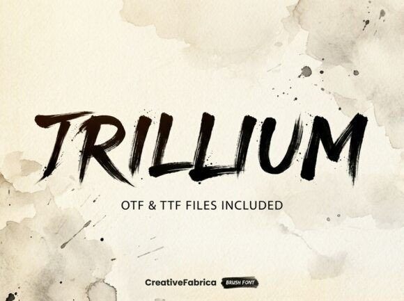 Trillium: A High-Impact Display Font for Editorial Design