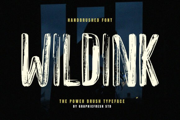 Wildink: The Bold Display Font for Impactful Editorial Design